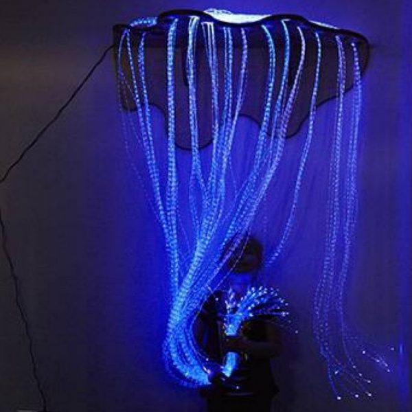 LED Fibre Optic Shimmering Curtain